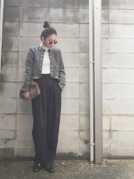 emaemiさん（レディース・163cm）の冬コーディネート