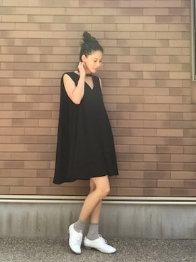 「LECIELBLEU」｜「アイテム（ワンピース/ドレス）」を使った、emaemiさん（レディース・163cm）の夏コーディネート