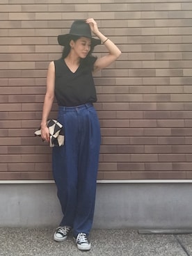 emaemiさん（レディース・163cm）の夏コーディネート