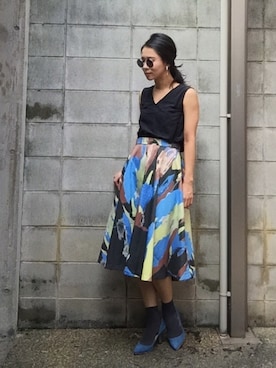 emaemiさん（レディース・163cm）の夏コーディネート