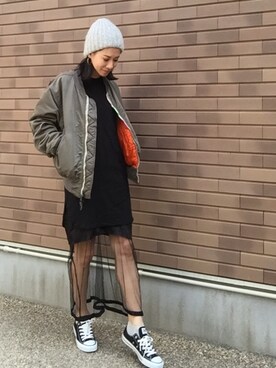 emaemiさん（レディース・163cm）の秋コーディネート