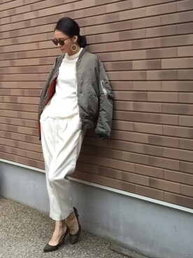 emaemiさん(レディース・163cm)の秋コーディネート