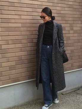 emaemiさん（レディース・163cm）の冬コーディネート