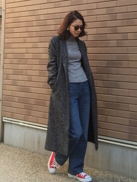 emaemiさん（レディース・163cm）の冬コーディネート