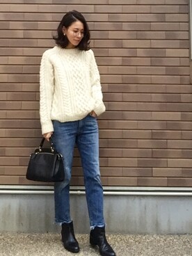 emaemiさん(レディース・163cm)の冬コーディネート