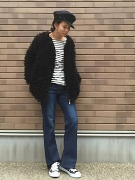 emaemiさん（レディース・163cm）の冬コーディネート