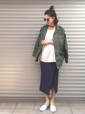 emaemiさん（レディース・163cm）の春コーディネート