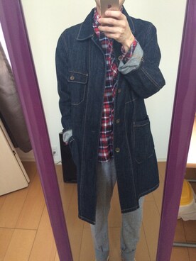 「アイテム（その他アウター）」を使った、はぎさん（メンズ・167cm・20代）の春コーディネート