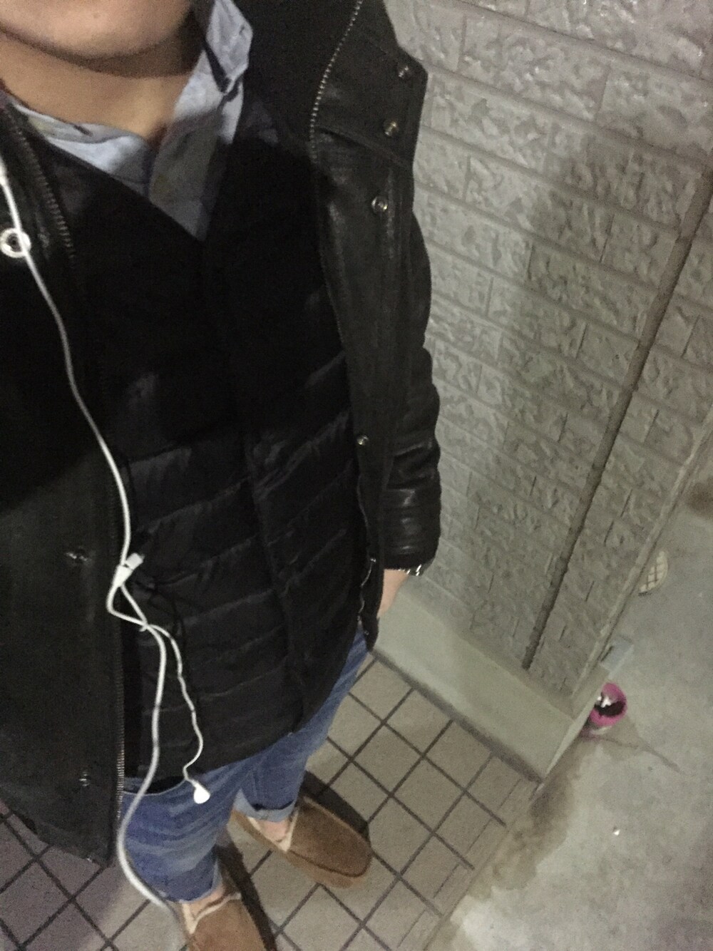 「TOMMY HILFIGERのAJ COLLEGE OXFORD CF2（シャツ/ブラウス、ブルー系）」を使った、ゆうすけさん（メンズ・165cm）の冬コーディネートの1枚目の写真