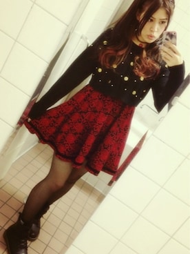 シュークリーム吉岡久美子さんのコーディネート