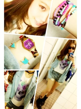 シュークリーム吉岡久美子さんのコーディネート