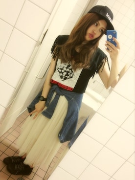 シュークリーム吉岡久美子さんのコーディネート