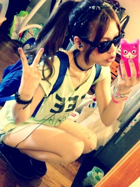 シュークリーム吉岡久美子さんのコーディネート