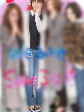 「FLYING TIGERS（フライングタイガー）のアイテム（シューズ）」を使った、Hitomi☂꒰´•௰•`๑꒱…さん（レディース・172cm）の春コーディネート