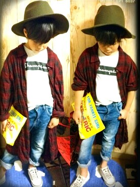 UMIさん（キッズ・120cm）の冬コーディネート