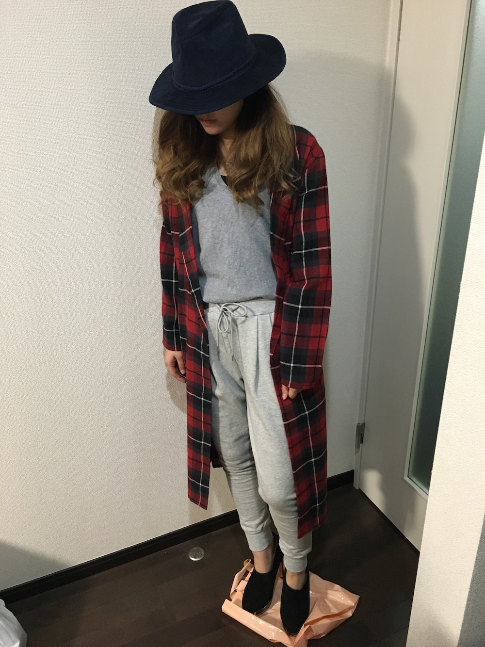 「成人式」｜「AZUL by moussyのアイテム（ジャケット/アウター、レッド系）」を使った、haruさん（レディース・157cm）の冬コーディネートの1枚目の写真