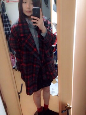 映里香さん(レディース・158cm)の冬コーディネート