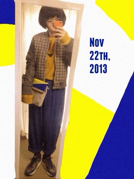 クリヤマワカさんのコーディネート