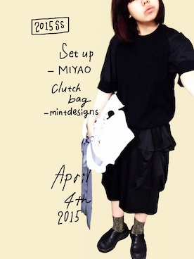 クリヤマワカさんのコーディネート