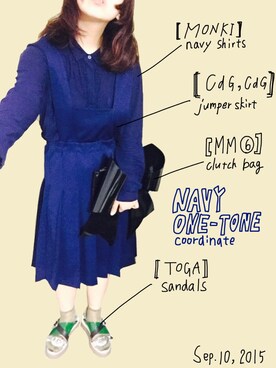 クリヤマワカさんのコーディネート