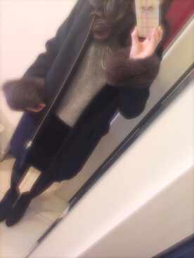 ♡a♡さん（レディース・162cm）の冬コーディネート