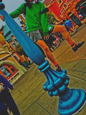 スウェット グリーン系 を使った 制服 の人気ファッションコーディネート 身長 161cm 170cm Wear