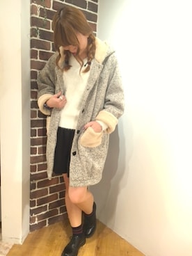 「コクーンコート」｜rydia.yuさん（レディース・163cm）の秋コーディネート