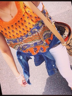 Natsuさん（レディース・170cm）の夏コーディネート