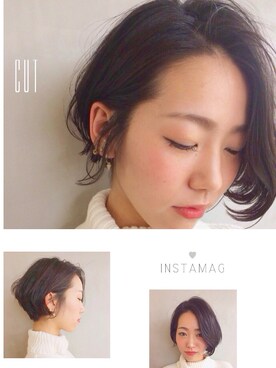 「FOREVER 21（フォーエバー トゥエンティーワン）のアイテム（ニット/セーター、ホワイト系）」を使った、Natsuさん（レディース・170cm）の冬コーディネート