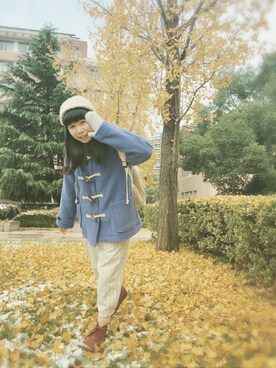 ushichanさん（レディース・152cm）の冬コーディネート