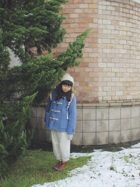 ushichanさん（レディース・152cm）の冬コーディネート