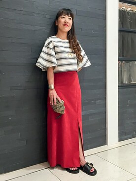 UNITED ARROWS 新宿店 STAFF 01さん(レディース・157cm)の春コーディネート