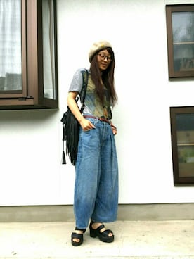 「ドラフトRNA」｜くるみさん（レディース・160cm）の夏コーディネート