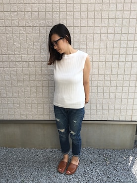 Manaさん(レディース・158cm)の夏コーディネート