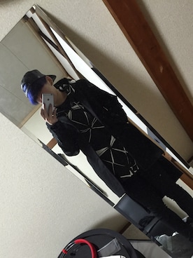 「PARADOX（パラドックス）のアイテム（スウェット）」を使った、r e nさん（メンズ・173cm）の春コーディネート