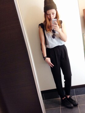 Y U M Iさん（レディース・160cm）の夏コーディネート