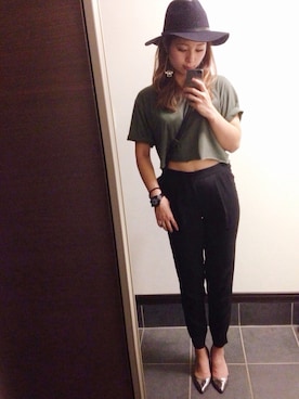 「SPIRALGIRL（スパイラルガール）のアイテム（アクセサリー）」を使った、Y U M Iさん（レディース・160cm）の夏コーディネート