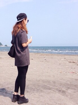 Y U M Iさん（レディース・160cm）の夏コーディネート