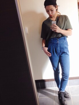 Y U M Iさん（レディース・160cm）の夏コーディネート