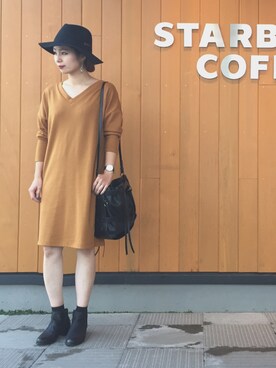 Y U M Iさん（レディース・160cm）の秋コーディネート