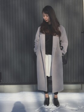 Y U M Iさん(レディース・160cm)の冬コーディネート