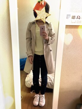 m*さん（レディース・151cm）の冬コーディネート