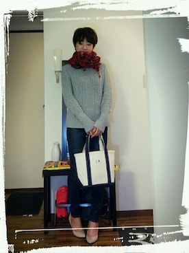 「タータンチェック」｜いくさん（レディース・155cm）の秋コーディネート