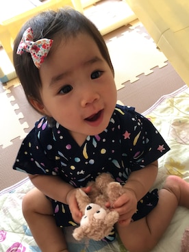 nozo◡̈♥︎♡さん（キッズ・80cm）の夏コーディネート