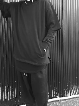 「PARADOX（パラドックス）のアイテム（パーカー）」を使った、PRDXさん（メンズ・172cm）の秋コーディネート