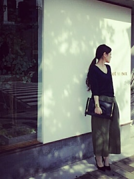 azさん（レディース・156cm）の秋コーディネート