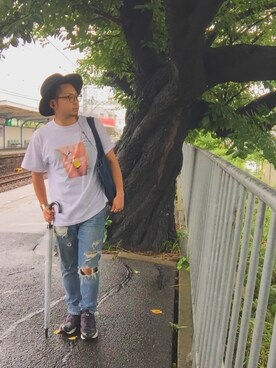 Yasumasa Kanamoriさん(メンズ・164cm)の夏コーディネート