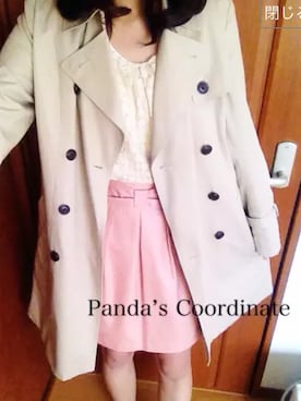 panda さん（レディース・161cm）の春コーディネート