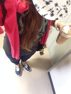 「らくちん」｜「アイテム（アナログ腕時計）」を使った、ponさん（レディース・154cm）の夏コーディネート
