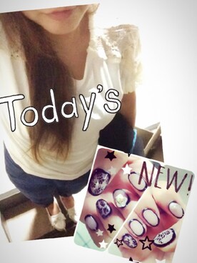 ponさん（レディース・154cm）の夏コーディネート